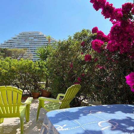 Blue Terrace Apartment - Marina Baie Des Anges Villeneuve-Loubet Exterior foto