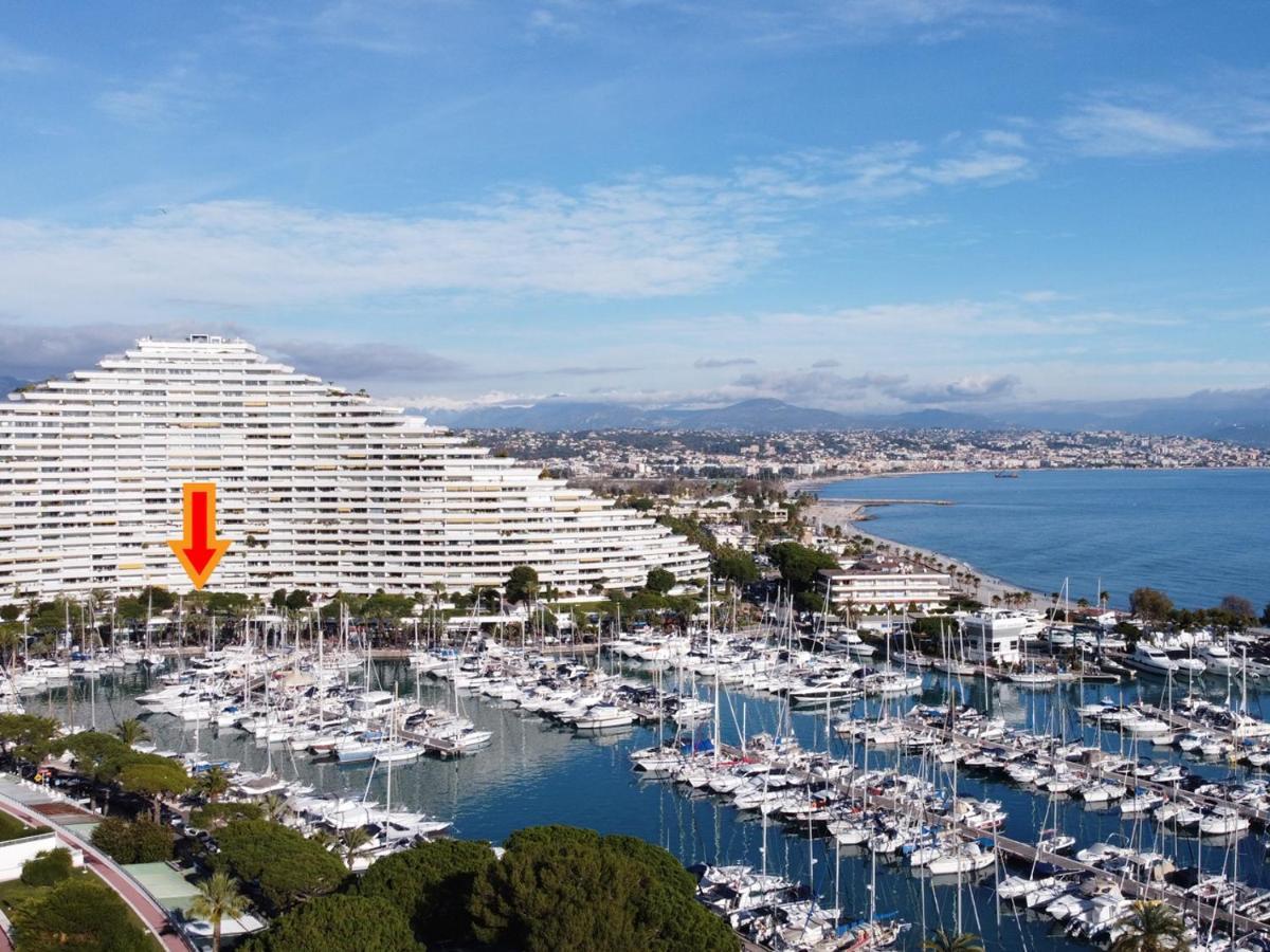 Blue Terrace Apartment - Marina Baie Des Anges Villeneuve-Loubet Exterior foto